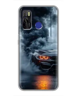 Чохол для TECNO Camon 15 з картинкою «BMW M-Power — абстракція»
