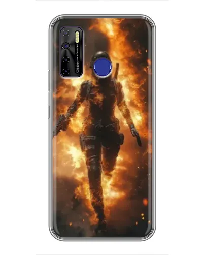 Чохол для TECNO Camon 15 з картинкою «BMW — швидкість у дощі» Чохол для TECNO Camon 15 з картинкою «BMW — швидкість у дощі»