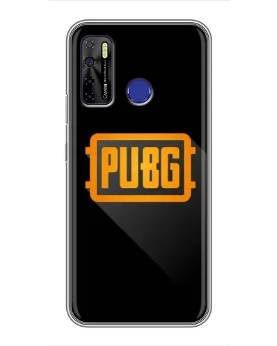 Чохол для TECNO Camon 15 з картинкою «PUBG — рамка лого» Чохол для TECNO Camon 15 з картинкою «PUBG — рамка лого»