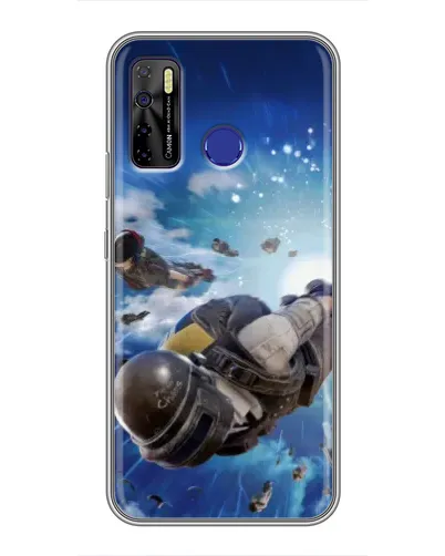 Чохол для TECNO Camon 15 з картинкою «Десант PUBG — стрибок» Чохол для TECNO Camon 15 з картинкою «Десант PUBG — стрибок»
