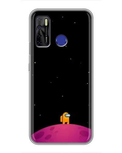 Чехол для TECNO Camon 15 с картинкой «Одинокий герой на планете» Чехол для TECNO Camon 15 с картинкой «Одинокий герой на планете»