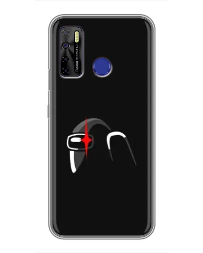 Чехол для TECNO Camon 15 с картинкой «Among Us шлем» Чехол для TECNO Camon 15 с картинкой «Among Us шлем»