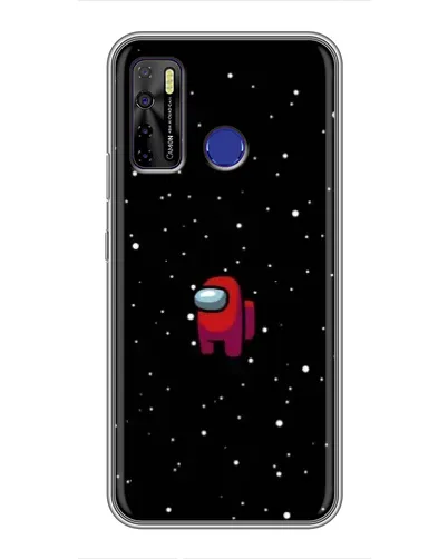 Чехол для TECNO Camon 15 с картинкой «Красный Among Us» Чехол для TECNO Camon 15 с картинкой «Красный Among Us»