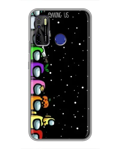 Чехол для TECNO Camon 15 с картинкой «Команда Among Us» Чехол для TECNO Camon 15 с картинкой «Команда Among Us»