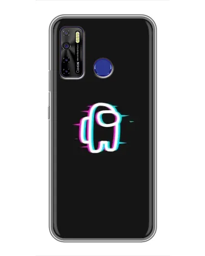 Чехол для TECNO Camon 15 с картинкой «Among Us неон» Чехол для TECNO Camon 15 с картинкой «Among Us неон»