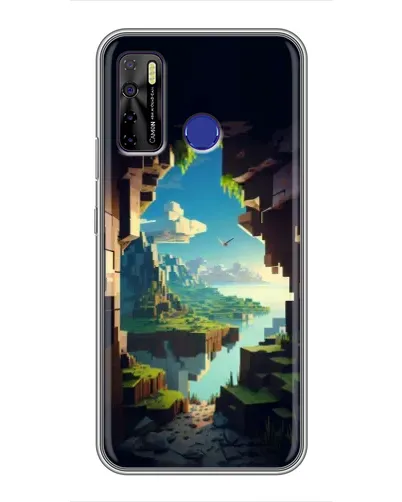 Чехол для TECNO Camon 15 с картинкой «Вид из пещеры» Чехол для TECNO Camon 15 с картинкой «Вид из пещеры»