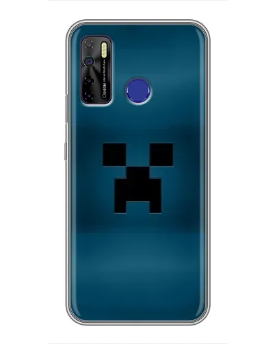 Чехол для TECNO Camon 15 с картинкой «Крипер текстура» Чехол для TECNO Camon 15 с картинкой «Крипер текстура»