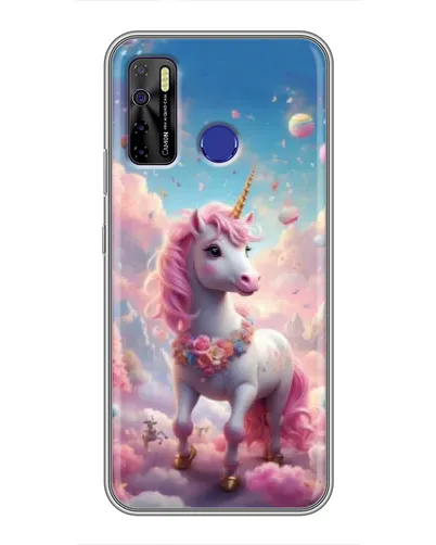 Чехол для TECNO Camon 15 с картинкой «Единорог среди облаков» Чехол для TECNO Camon 15 с картинкой «Единорог среди облаков»