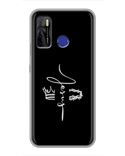 Чохол для TECNO Camon 15 з картинкою «Король Слави Jesus» Чохол для TECNO Camon 15 з картинкою «Король Слави Jesus»