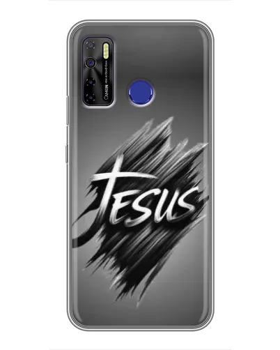 Чохол для TECNO Camon 15 з картинкою «Напис Jesus Graffiti» Чохол для TECNO Camon 15 з картинкою «Напис Jesus Graffiti»