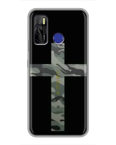 Чохол для TECNO Camon 15 з картинкою «Мілітарі Хрест» Чохол для TECNO Camon 15 з картинкою «Мілітарі Хрест»