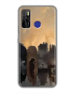 Чохол для TECNO Camon 15 з картинкою «Дорога до віри»