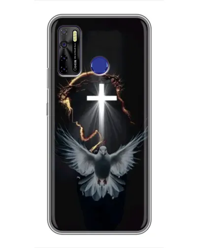 Чохол для TECNO Camon 15 з картинкою «Голуб та Світло» Чохол для TECNO Camon 15 з картинкою «Голуб та Світло»