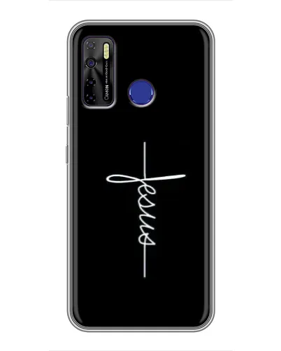 Чохол для TECNO Camon 15 з картинкою «Тонка лінія віри» Чохол для TECNO Camon 15 з картинкою «Тонка лінія віри»