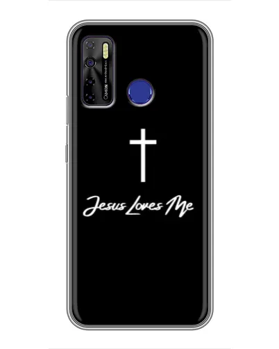 Чохол для TECNO Camon 15 з картинкою «Ісус любить тебе» Чохол для TECNO Camon 15 з картинкою «Ісус любить тебе»
