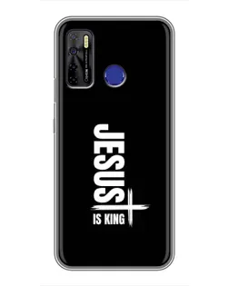 Чохол для TECNO Camon 15 з картинкою «Вертикаль віри Jesus»