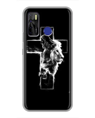 Чехол для TECNO Camon 15 с картинкой «Сияющий крест Jesus» Чехол для TECNO Camon 15 с картинкой «Сияющий крест Jesus»
