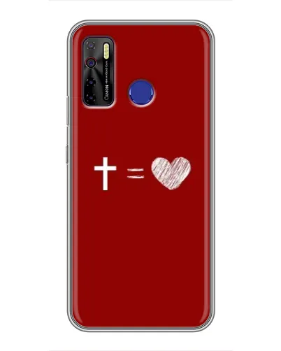 Чехол для TECNO Camon 15 с картинкой «Уравнение любви» Чехол для TECNO Camon 15 с картинкой «Уравнение любви»
