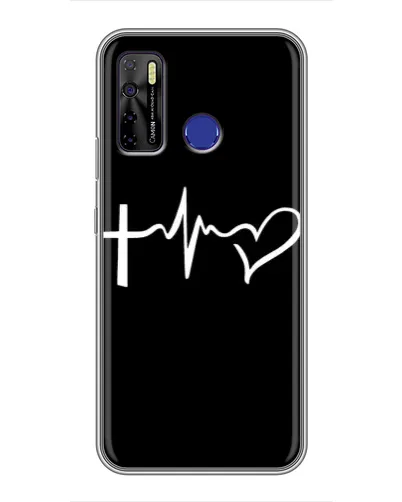 Чехол для TECNO Camon 15 с картинкой «Пульс веры» Чехол для TECNO Camon 15 с картинкой «Пульс веры»