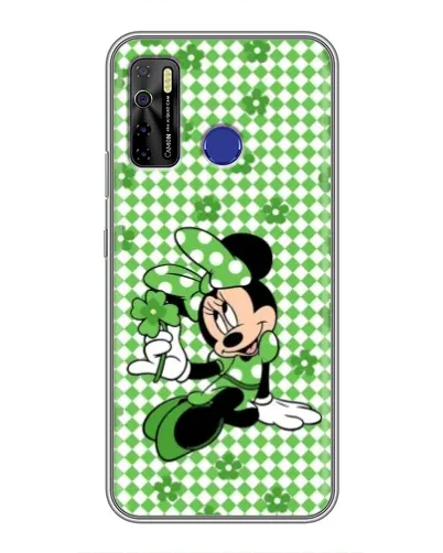 Чехол для TECNO Camon 15 с картинкой «Mickey в клетку»