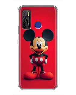 Чехол для TECNO Camon 15 с картинкой «Mickey в полный рост»