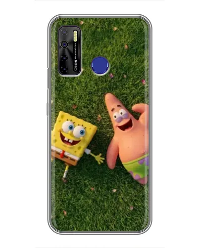 Чехол для TECNO Camon 15 с картинкой «Друзья на лужайке» Чехол для TECNO Camon 15 с картинкой «Друзья на лужайке»