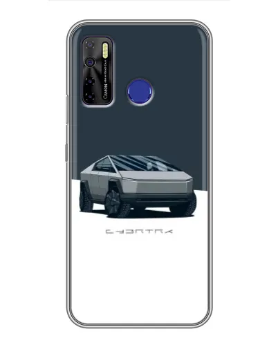 Чохол для TECNO Camon 15 з картинкою «Сріблястий Cybertruck Tesla» Чохол для TECNO Camon 15 з картинкою «Сріблястий Cybertruck Tesla»