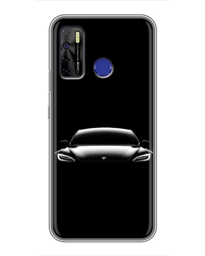 Чохол для TECNO Camon 15 з картинкою «Фари Tesla Night» Чохол для TECNO Camon 15 з картинкою «Фари Tesla Night»