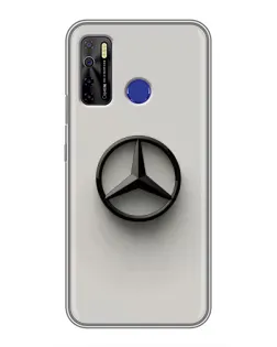 Чохол для TECNO Camon 15 з картинкою «Mercedes Maybach стиль»