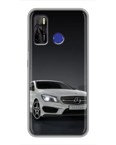 Чохол для TECNO Camon 15 з картинкою «Mercedes AMG GT Silver» Чохол для TECNO Camon 15 з картинкою «Mercedes AMG GT Silver»