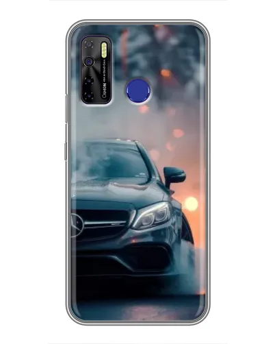Чохол для TECNO Camon 15 з картинкою «Mercedes — нічне місто» Чохол для TECNO Camon 15 з картинкою «Mercedes — нічне місто»