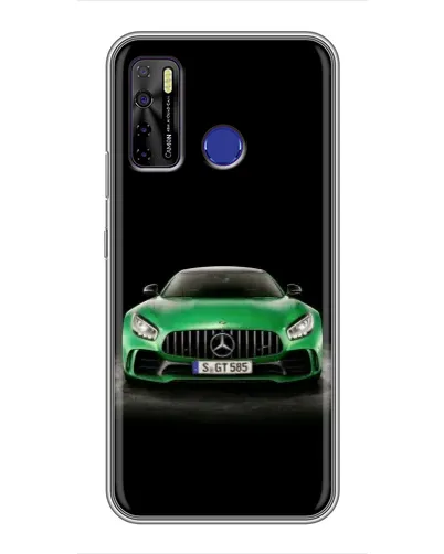 Чохол для TECNO Camon 15 з картинкою «Mercedes — неоновий лого» Чохол для TECNO Camon 15 з картинкою «Mercedes — неоновий лого»