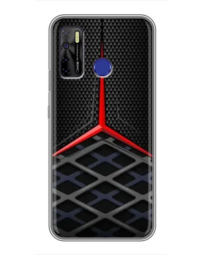 Чохол для TECNO Camon 15 з картинкою «Mercedes Carbon Grid» Чохол для TECNO Camon 15 з картинкою «Mercedes Carbon Grid»