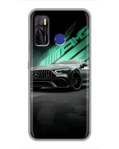 Чохол для TECNO Camon 15 з картинкою «Темний Mercedes AMG» Чохол для TECNO Camon 15 з картинкою «Темний Mercedes AMG»