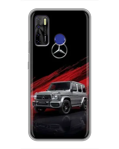 Чохол для TECNO Camon 15 з картинкою «Mercedes G-Class червоний» Чохол для TECNO Camon 15 з картинкою «Mercedes G-Class червоний»