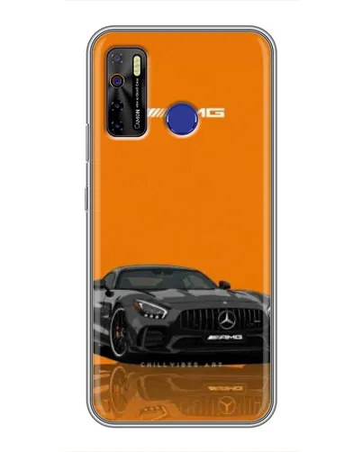 Чохол для TECNO Camon 15 з картинкою «Помаранчевий Mercedes AMG» Чохол для TECNO Camon 15 з картинкою «Помаранчевий Mercedes AMG»