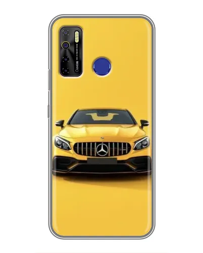 Чохол для TECNO Camon 15 з картинкою «Жовтий Mercedes GT» Чохол для TECNO Camon 15 з картинкою «Жовтий Mercedes GT»