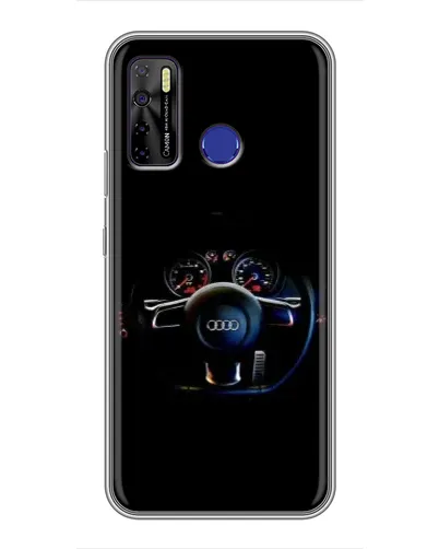 Чохол для TECNO Camon 15 з картинкою «Салон Audi — кермо» Чохол для TECNO Camon 15 з картинкою «Салон Audi — кермо»
