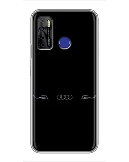 Чохол для TECNO Camon 15 з картинкою «Audi — світловий підпис»