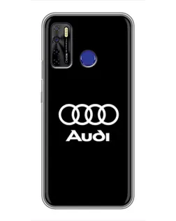 Чохол для TECNO Camon 15 з картинкою «Класичне лого Audi»