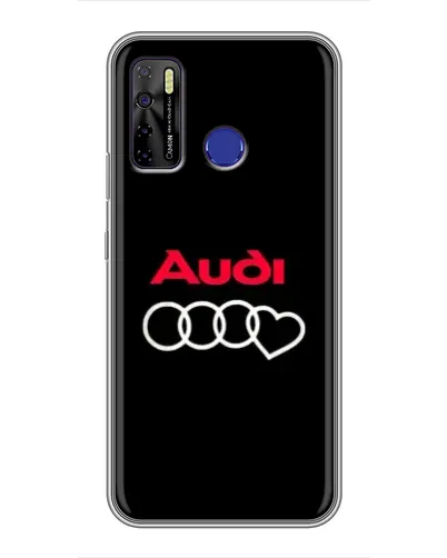 Чохол для TECNO Camon 15 з картинкою «Логотип Audi Heart» Чохол для TECNO Camon 15 з картинкою «Логотип Audi Heart»