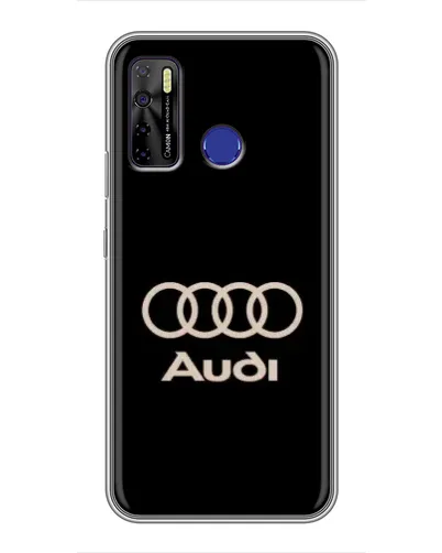Чохол для TECNO Camon 15 з картинкою «Audi — золотий логотип» Чохол для TECNO Camon 15 з картинкою «Audi — золотий логотип»