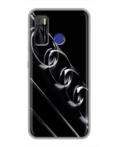Чохол для TECNO Camon 15 з картинкою «Audi — абстрактні кільця» Чохол для TECNO Camon 15 з картинкою «Audi — абстрактні кільця»