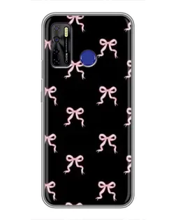 Чохол для TECNO Camon 15 з картинкою «Бант-квітка»