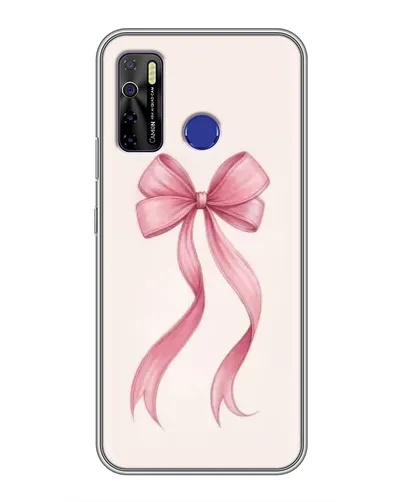 Чохол для TECNO Camon 15 з картинкою «Рожевий бант» Чохол для TECNO Camon 15 з картинкою «Рожевий бант»