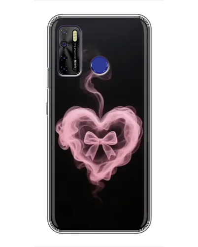 Чохол для TECNO Camon 15 з картинкою «Димчасте серце» Чохол для TECNO Camon 15 з картинкою «Димчасте серце»