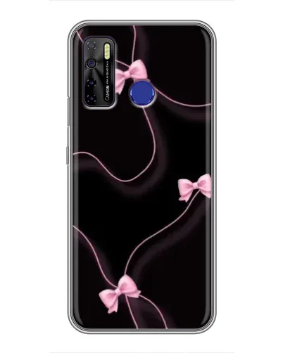 Чохол для TECNO Camon 15 з картинкою «Рожеві стрічки» Чохол для TECNO Camon 15 з картинкою «Рожеві стрічки»
