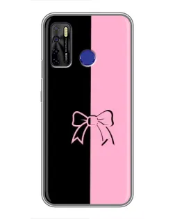 Чохол для TECNO Camon 15 з картинкою «Половинки банту» Чохол для TECNO Camon 15 з картинкою «Половинки банту»