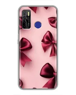 Чохол для TECNO Camon 15 з картинкою «Бордовий атлас» Чохол для TECNO Camon 15 з картинкою «Бордовий атлас»