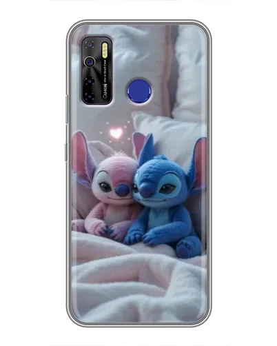 Чохол для TECNO Camon 15 з картинкою «Плюшеві Стіч Ангел» Чохол для TECNO Camon 15 з картинкою «Плюшеві Стіч Ангел»